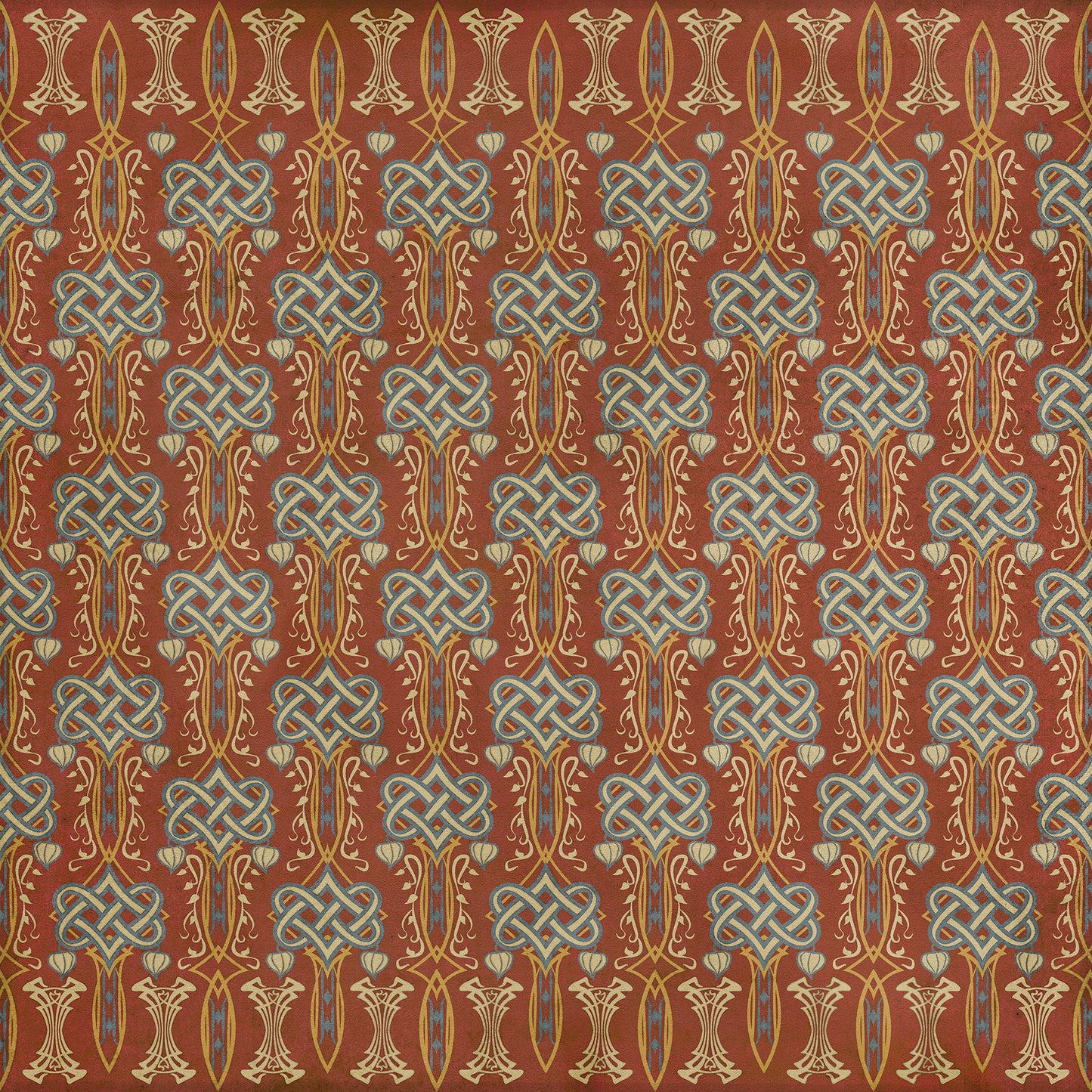 Artisanry - Lord Byron - Love's Last Adieu 60x60 Vintage Vinyl Floorcloth
