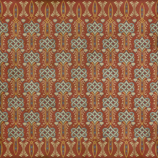 Artisanry - Lord Byron - Love's Last Adieu 72x72 Vintage Vinyl Floorcloth