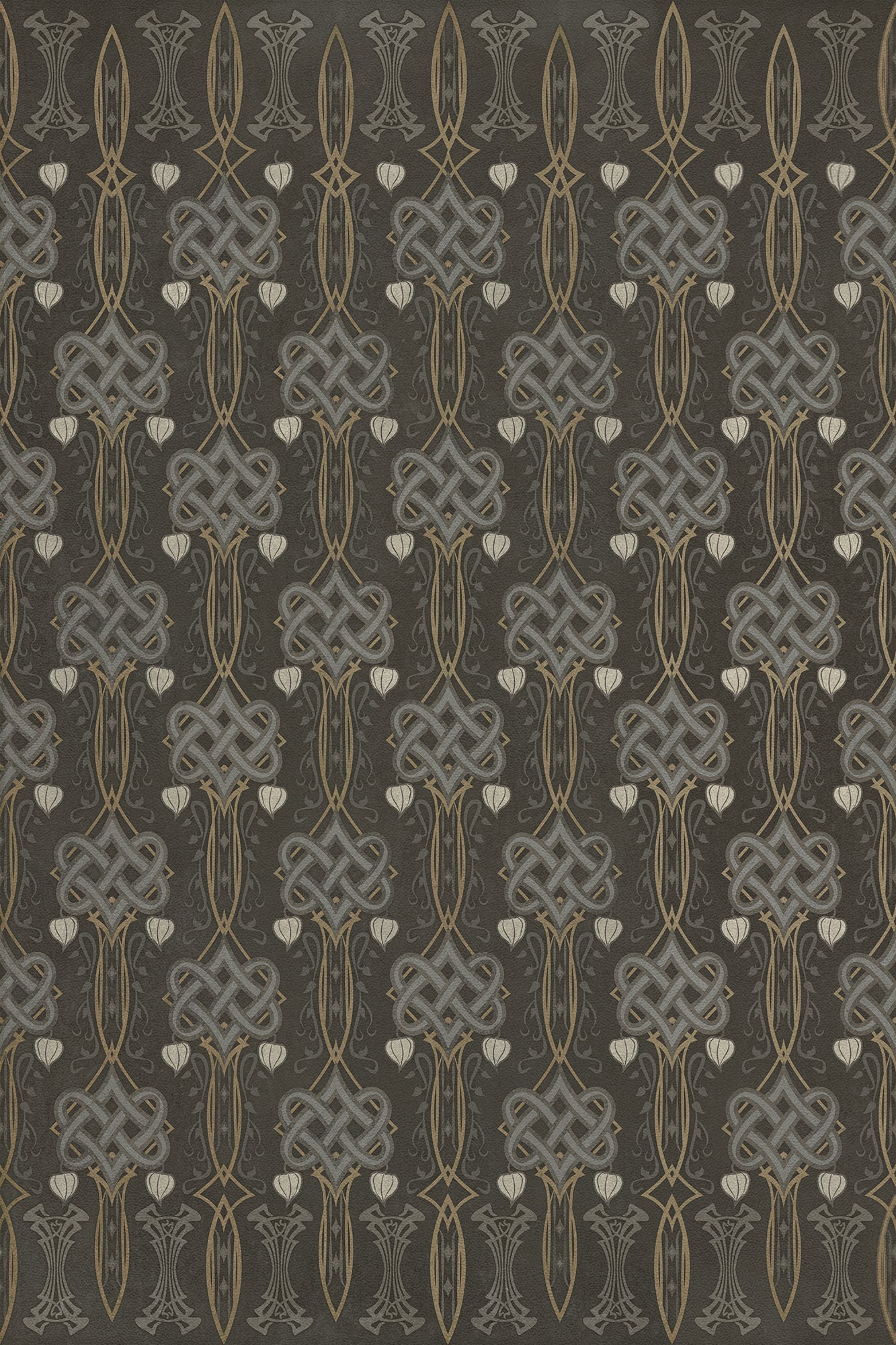 Artisanry - Lord Byron - My Soul is Dark 20x30 Vintage Vinyl Floorcloth