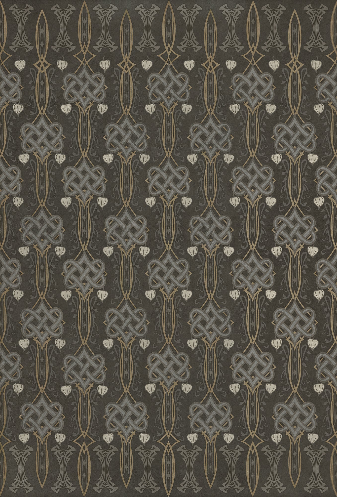 Artisanry - Lord Byron - My Soul is Dark 38x56 Vintage Vinyl Floorcloth