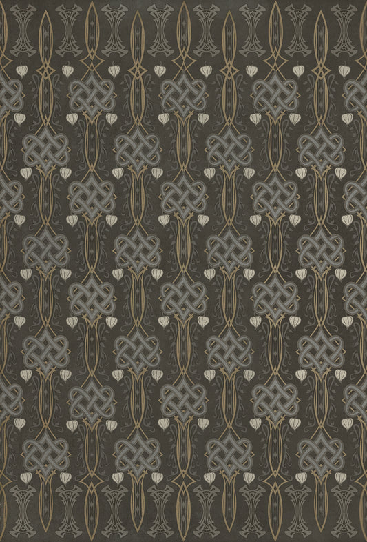 Artisanry - Lord Byron - My Soul is Dark 38x56 Vintage Vinyl Floorcloth