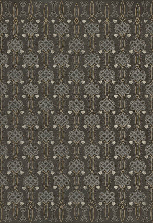 Artisanry - Lord Byron - My Soul is Dark 52x76 Vintage Vinyl Floorcloth