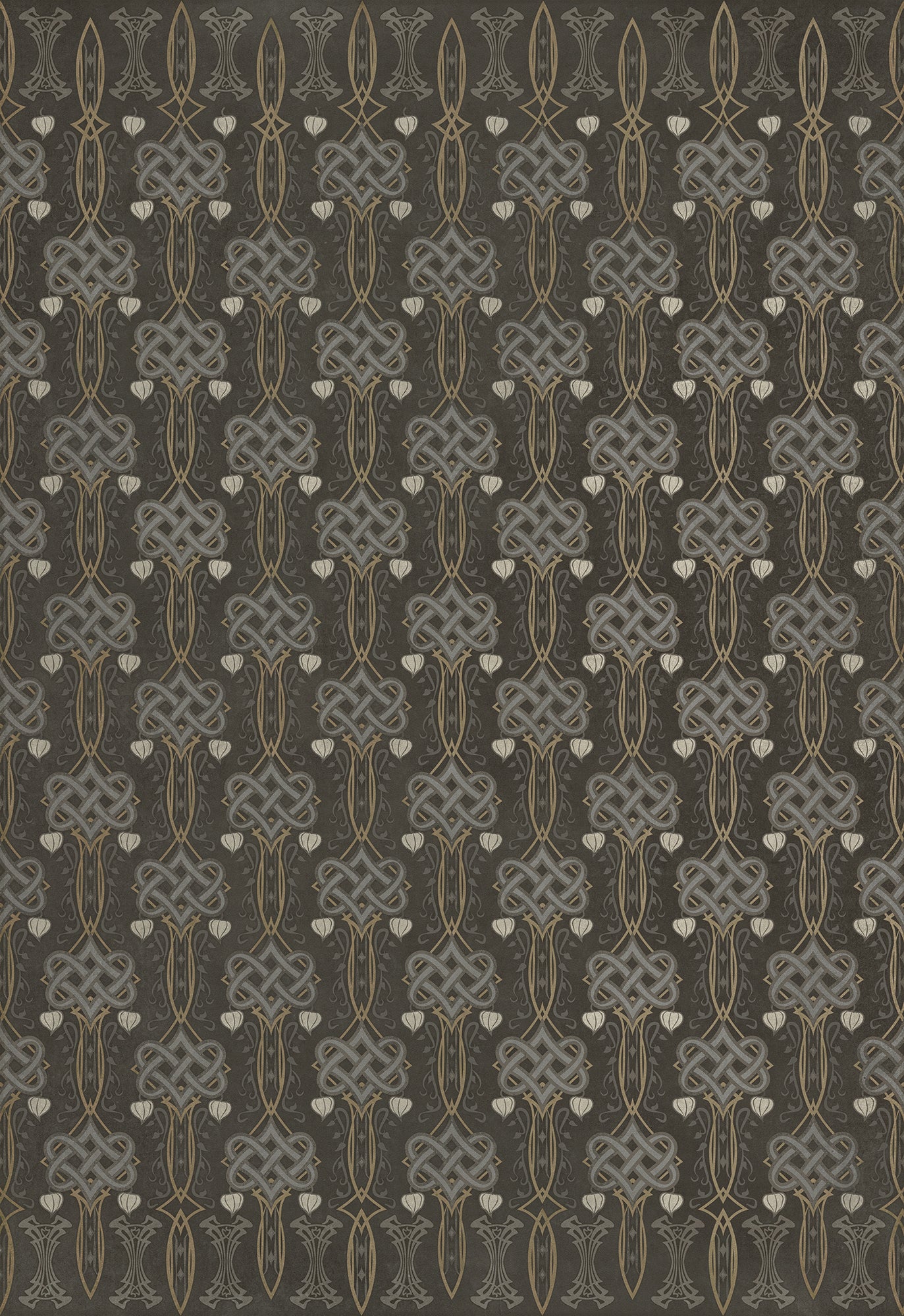 Artisanry - Lord Byron - My Soul is Dark 70x102 Vintage Vinyl Floorcloth