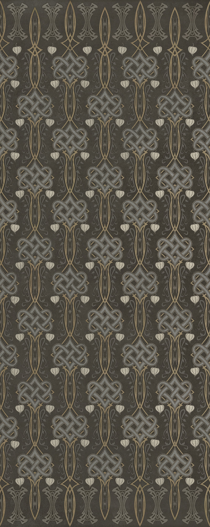 Artisanry - Lord Byron - My Soul is Dark 36x90 Vintage Vinyl Floorcloth