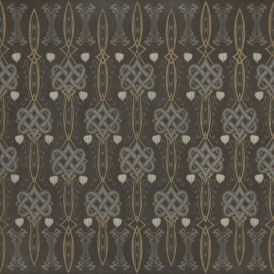 Artisanry - Lord Byron - My Soul is Dark 36x36 Vintage Vinyl Floorcloth