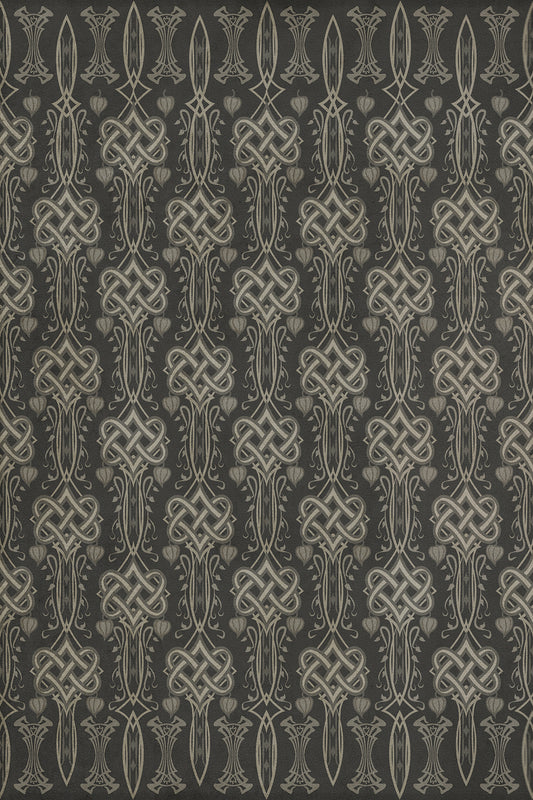 Artisanry - Lord Byron - She Walks In Beauty 20x30 Vintage Vinyl Floorcloth