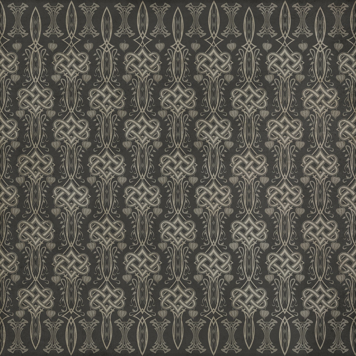 Artisanry - Lord Byron - She Walks In Beauty 60x60 Vintage Vinyl Floorcloth