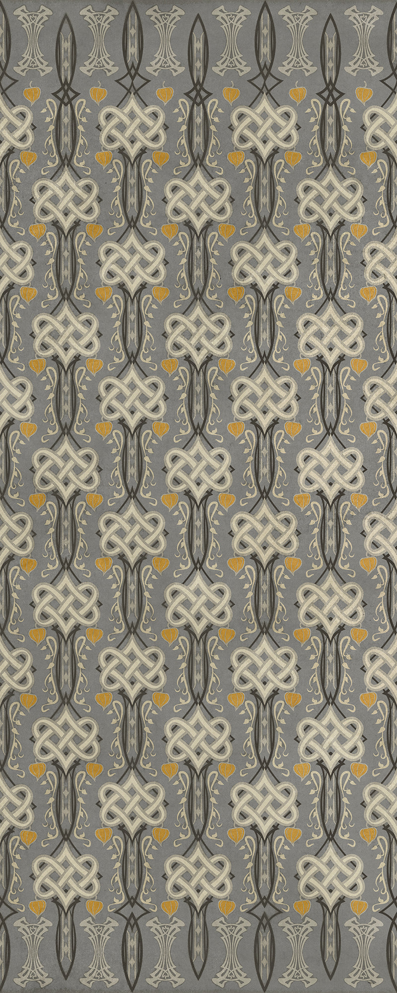 Artisanry - Lord Byron - Siege and Conquest 36x90 Vintage Vinyl Floorcloth