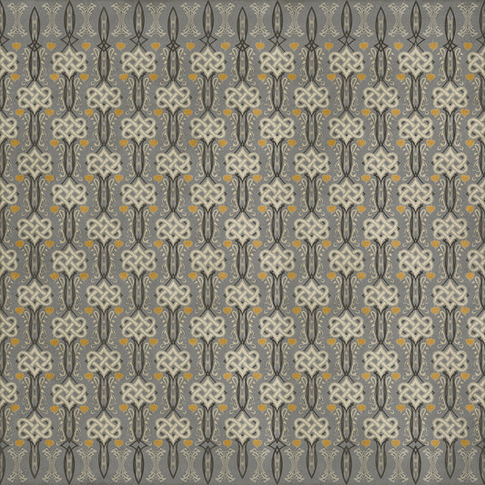 Artisanry - Lord Byron - Siege and Conquest 96x96 Vintage Vinyl Floorcloth