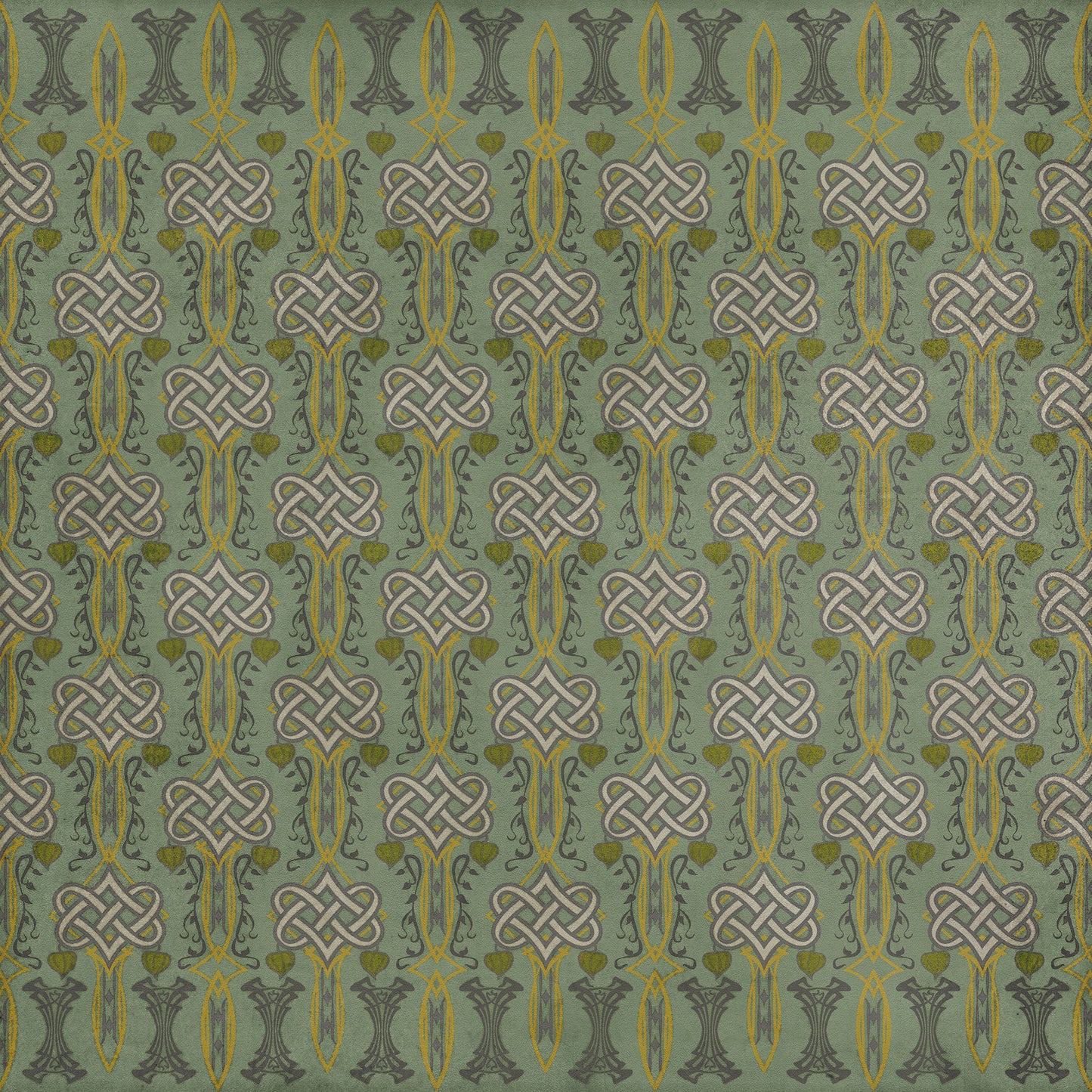 Artisanry - Lord Byron - Solitude 60x60 Vintage Vinyl Floorcloth