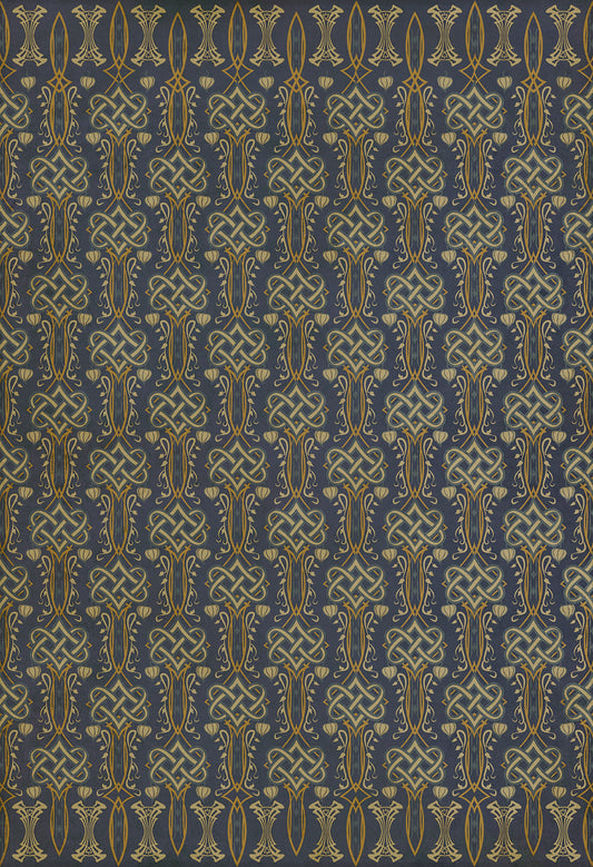 Artisanry - Lord Byron - Stanzas For Music 52x76 Vintage Vinyl Floorcloth