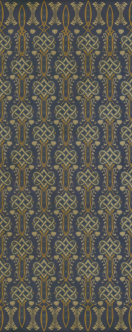 Artisanry - Lord Byron - Stanzas For Music 36x90 Vintage Vinyl Floorcloth