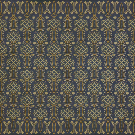 Artisanry - Lord Byron - Stanzas For Music 60x60 Vintage Vinyl Floorcloth