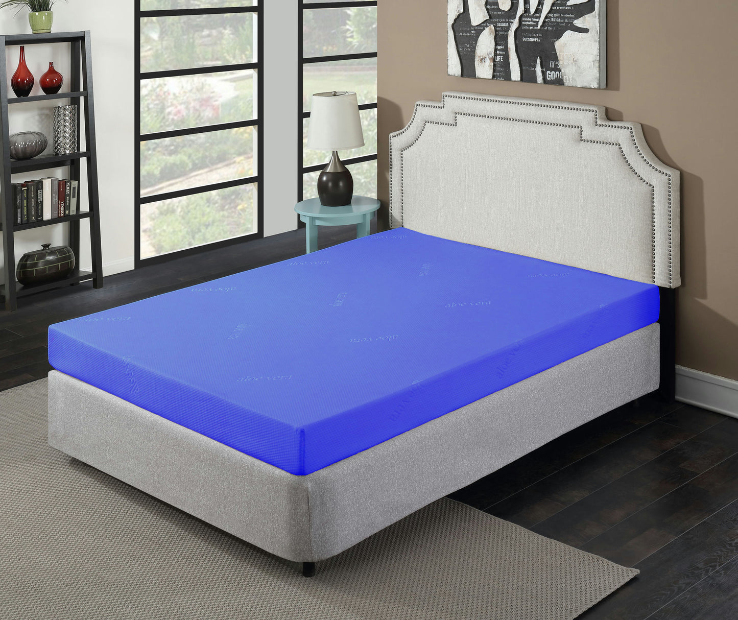 Doze 6â€ Gel Memory Foam Pink Mattress in a Box,Full