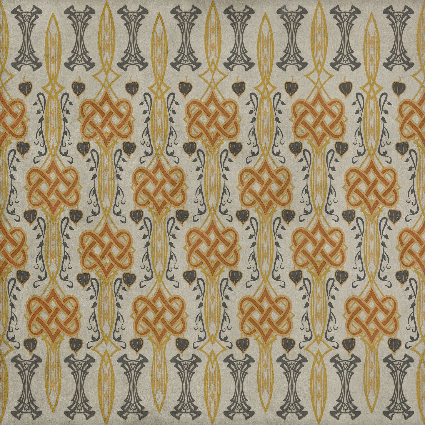 Artisanry - Lord Byron - Sun of the Sleepless 48x48 Vintage Vinyl Floorcloth