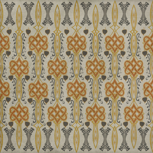 Artisanry - Lord Byron - Sun of the Sleepless 48x48 Vintage Vinyl Floorcloth