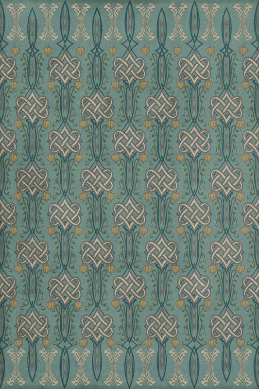 Artisanry - Lord Byron - The Dream 20x30 Vintage Vinyl Floorcloth