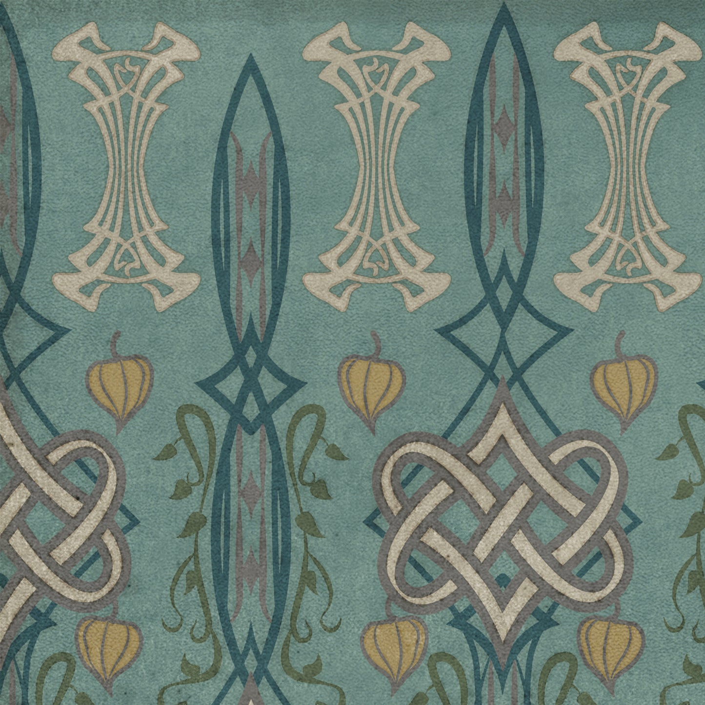 Artisanry - Lord Byron - The Dream 38x56 Vintage Vinyl Floorcloth