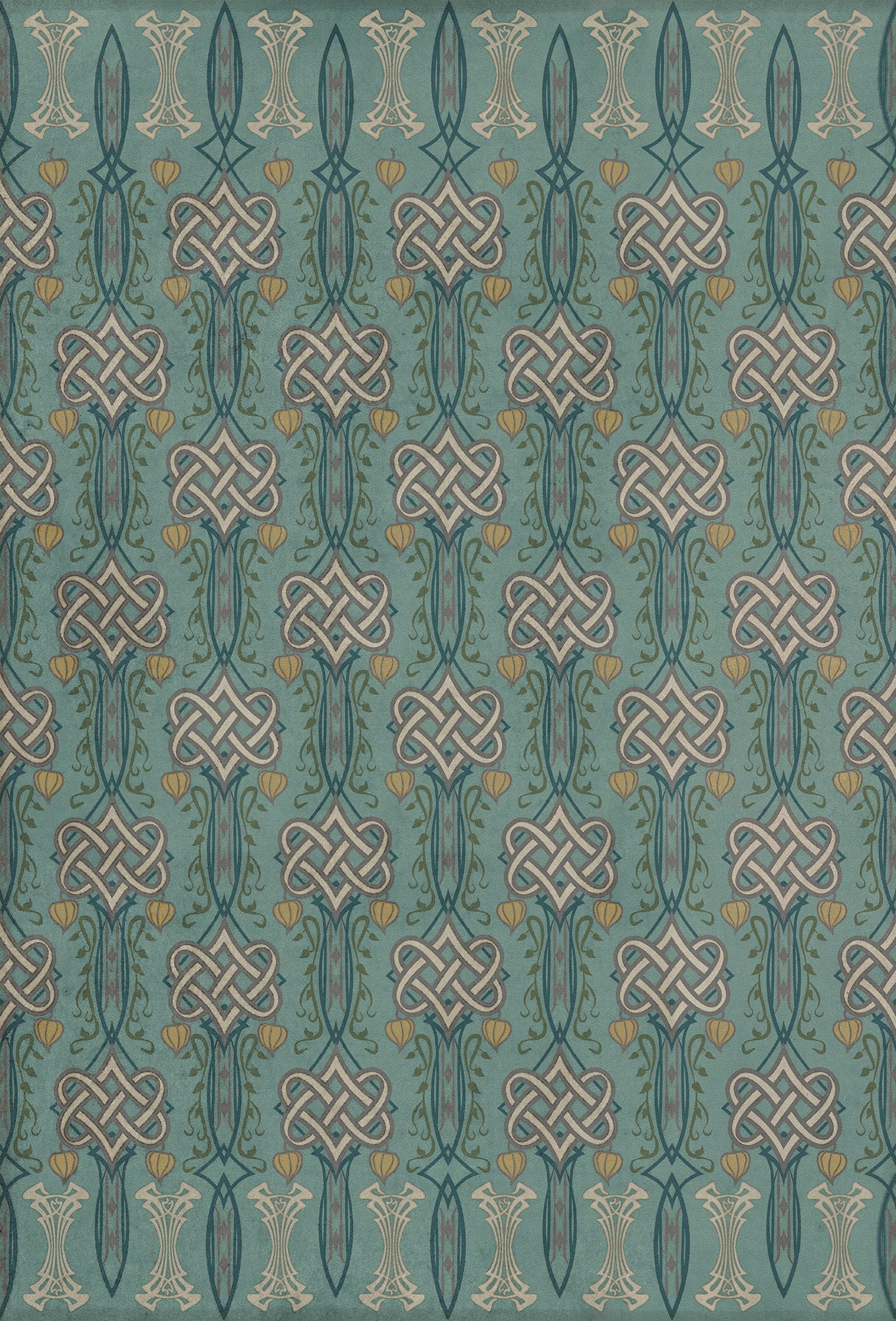 Artisanry - Lord Byron - The Dream 38x56 Vintage Vinyl Floorcloth