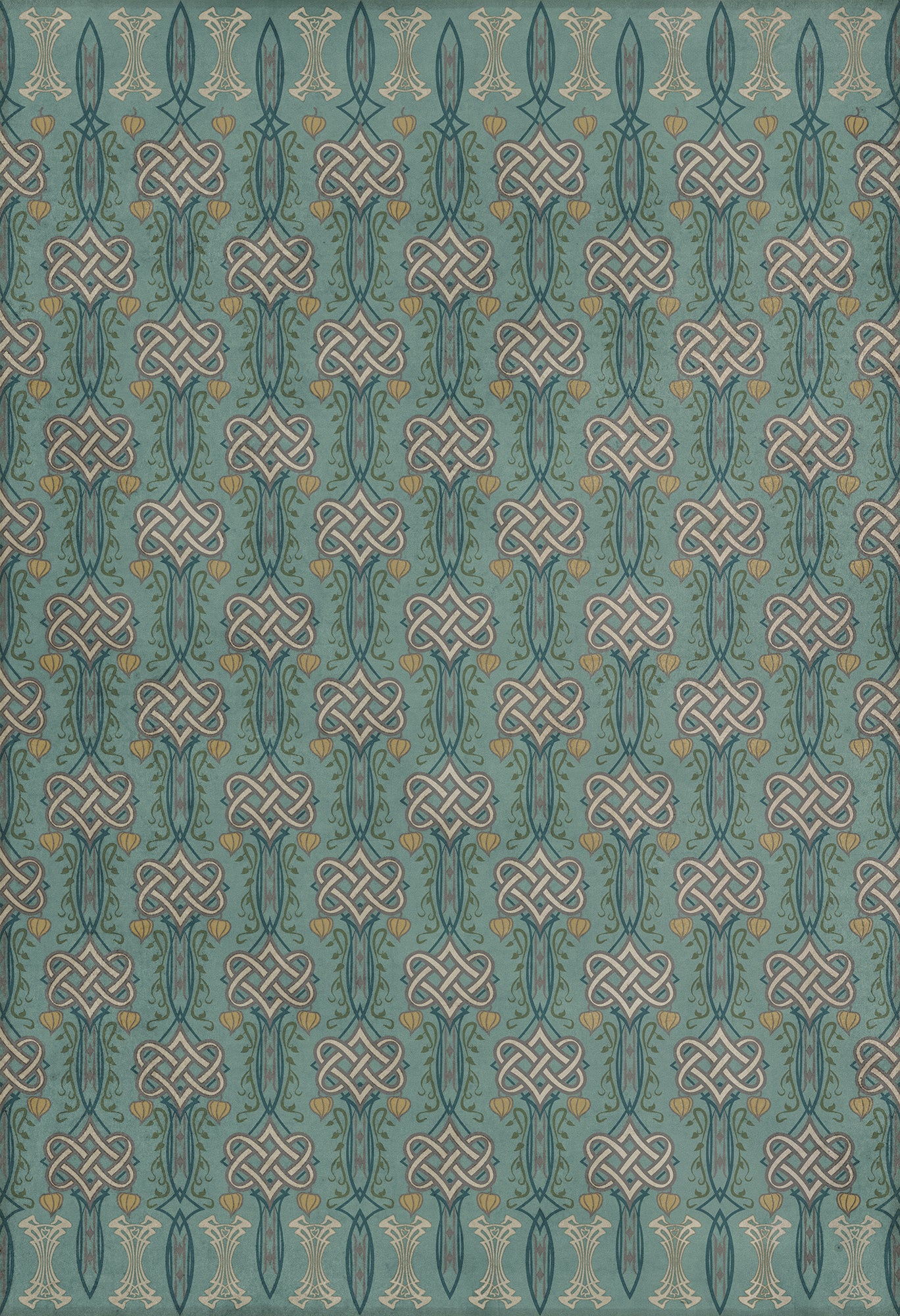 Artisanry - Lord Byron - The Dream 52x76 Vintage Vinyl Floorcloth
