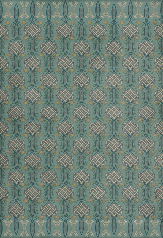 Artisanry - Lord Byron - The Dream 52x76 Vintage Vinyl Floorcloth