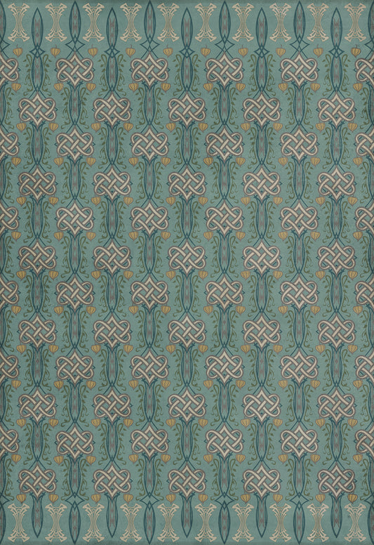Artisanry - Lord Byron - The Dream 70x102 Vintage Vinyl Floorcloth