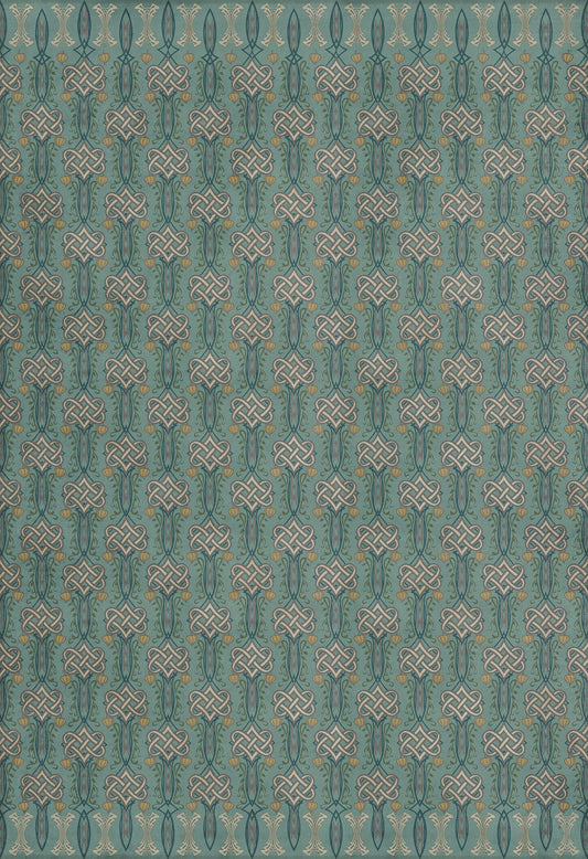 Artisanry - Lord Byron - The Dream 120x175 Vintage Vinyl Floorcloth