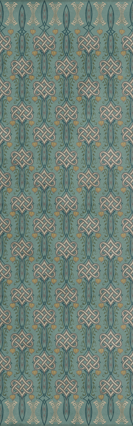 Artisanry - Lord Byron - The Dream 36x115 Vintage Vinyl Floorcloth