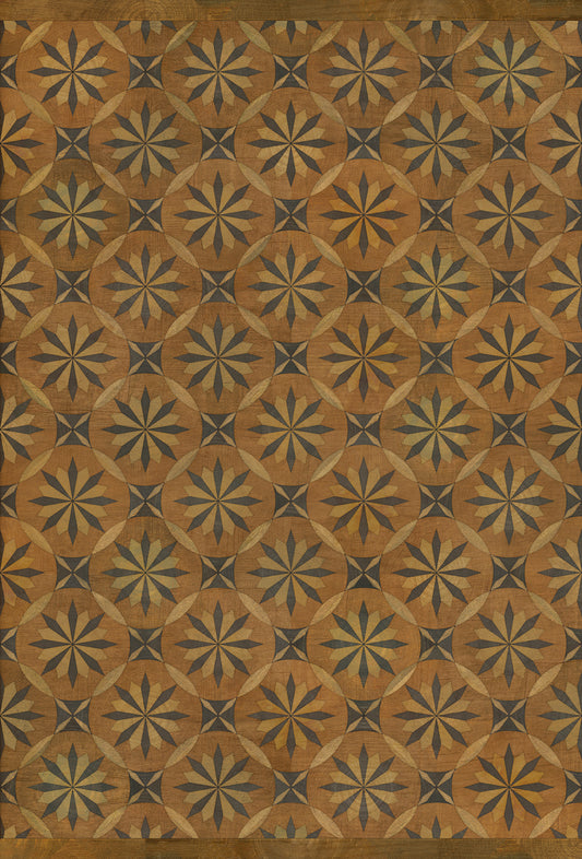 Artisanry - Roycrofter - Art and Life 38x56 Vintage Vinyl Floorcloth