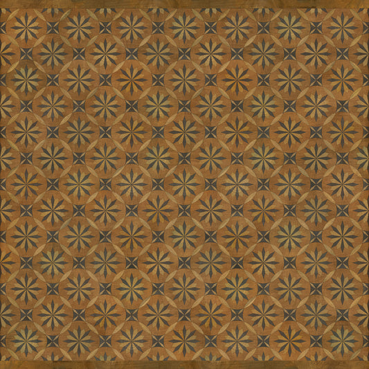 Artisanry - Roycrofter - Art and Life 96x96 Vintage Vinyl Floorcloth