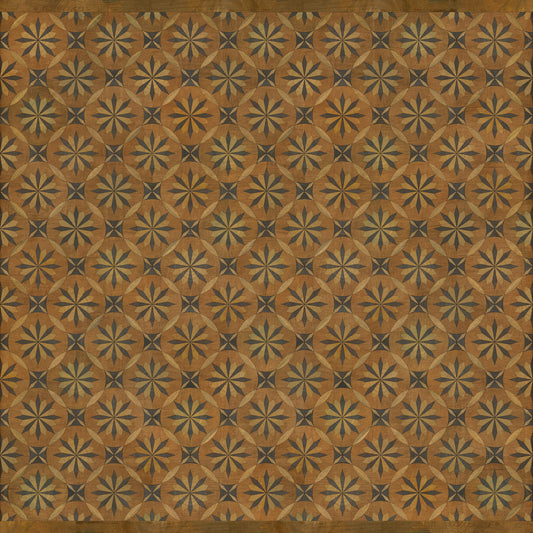 Artisanry - Roycrofter - Art and Life 120x120 Vintage Vinyl Floorcloth