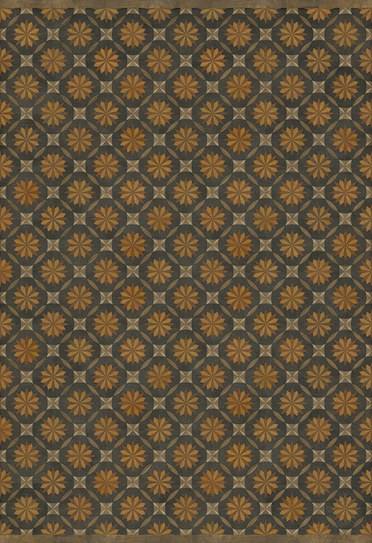 Artisanry - Roycrofter - As it Seems to Me 120x175 Vintage Vinyl Floorcloth
