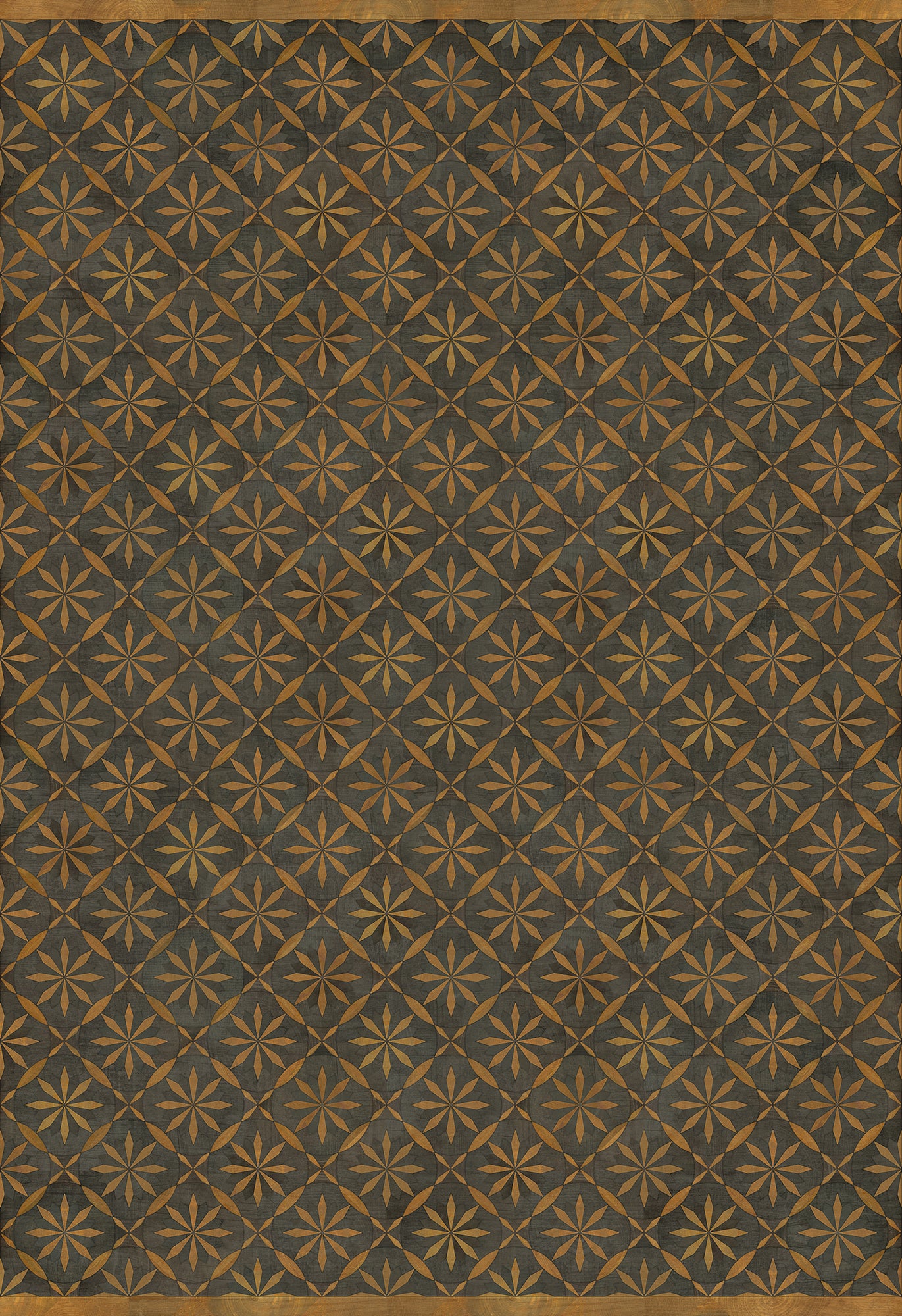Artisanry - Roycrofter - No Enemy but Himself 96x140 Vintage Vinyl Floorcloth
