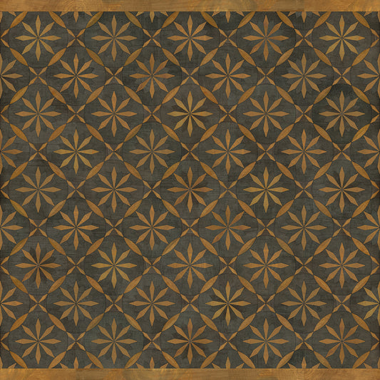 Artisanry - Roycrofter - No Enemy but Himself 60x60 Vintage Vinyl Floorcloth