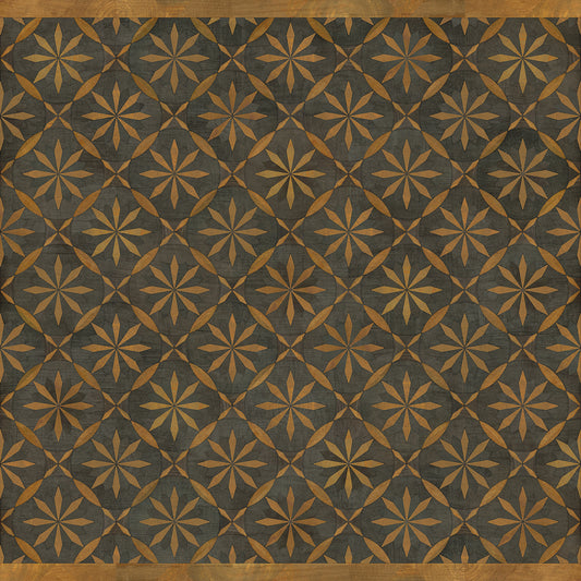 Artisanry - Roycrofter - No Enemy but Himself 72x72 Vintage Vinyl Floorcloth