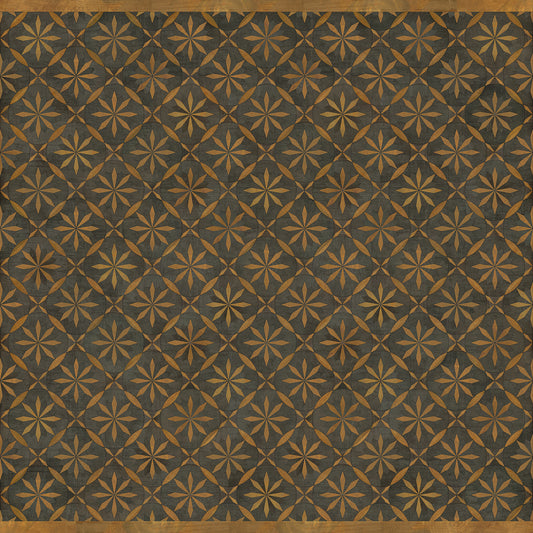 Artisanry - Roycrofter - No Enemy but Himself 120x120 Vintage Vinyl Floorcloth