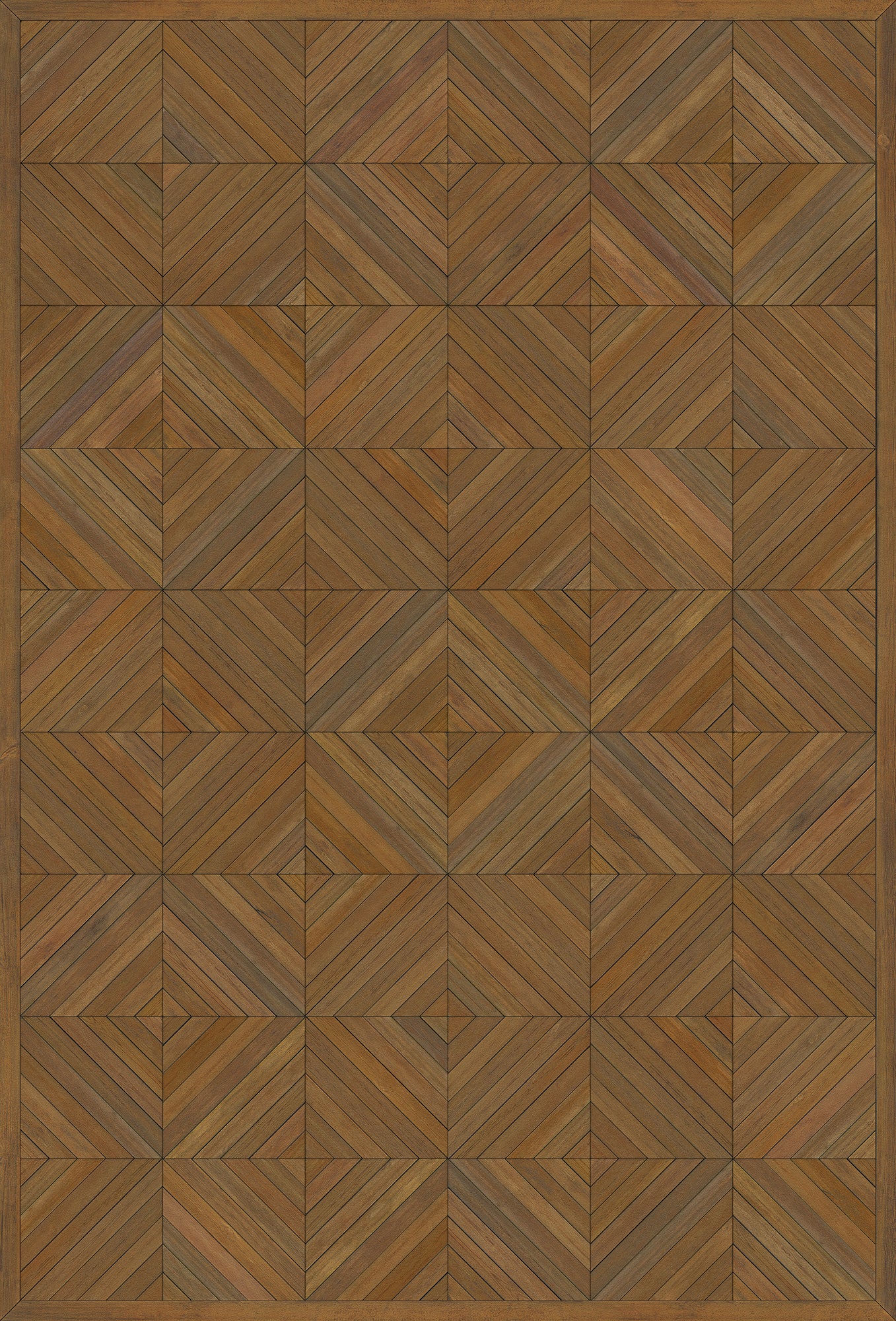 Artisanry - School of Thought - A Matter of Fact 38x56 Vintage Vinyl Floorcloth