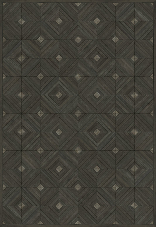 Artisanry - School of Thought - A Product of the Master Mind 70x102 Floorcloth