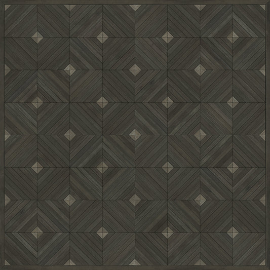 Artisanry - School of Thought - A Product of the Master Mind 72x72 Floorcloth