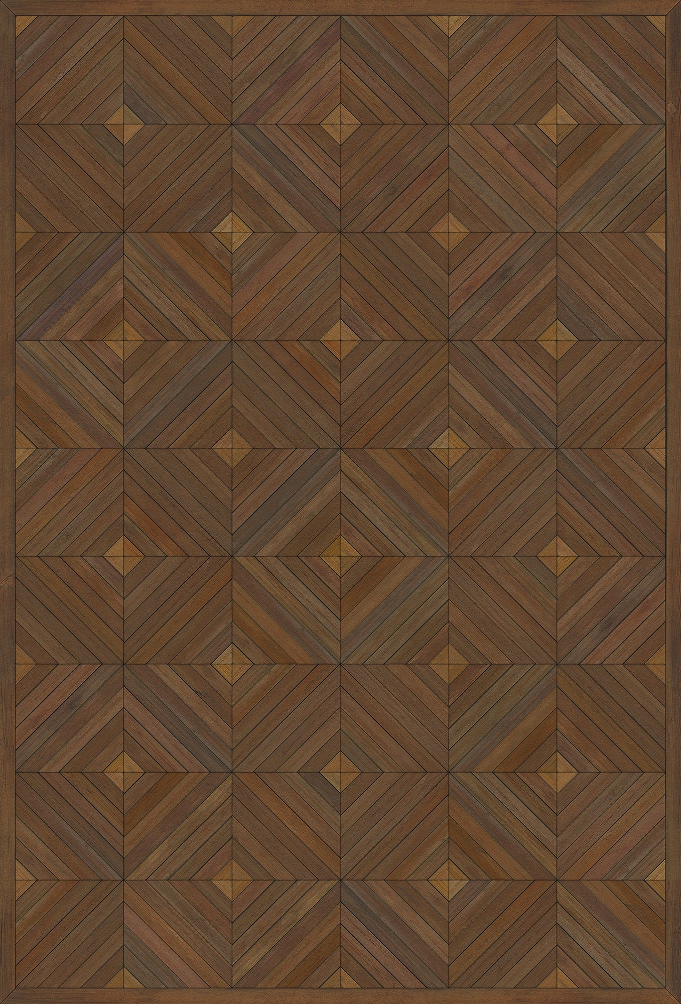 Artisanry - School of Thought - A Proper Study 38x56 Vintage Vinyl Floorcloth