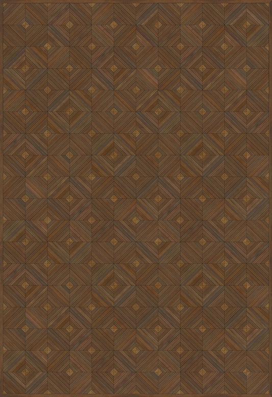 Artisanry - School of Thought - A Proper Study 96x140 Vintage Vinyl Floorcloth