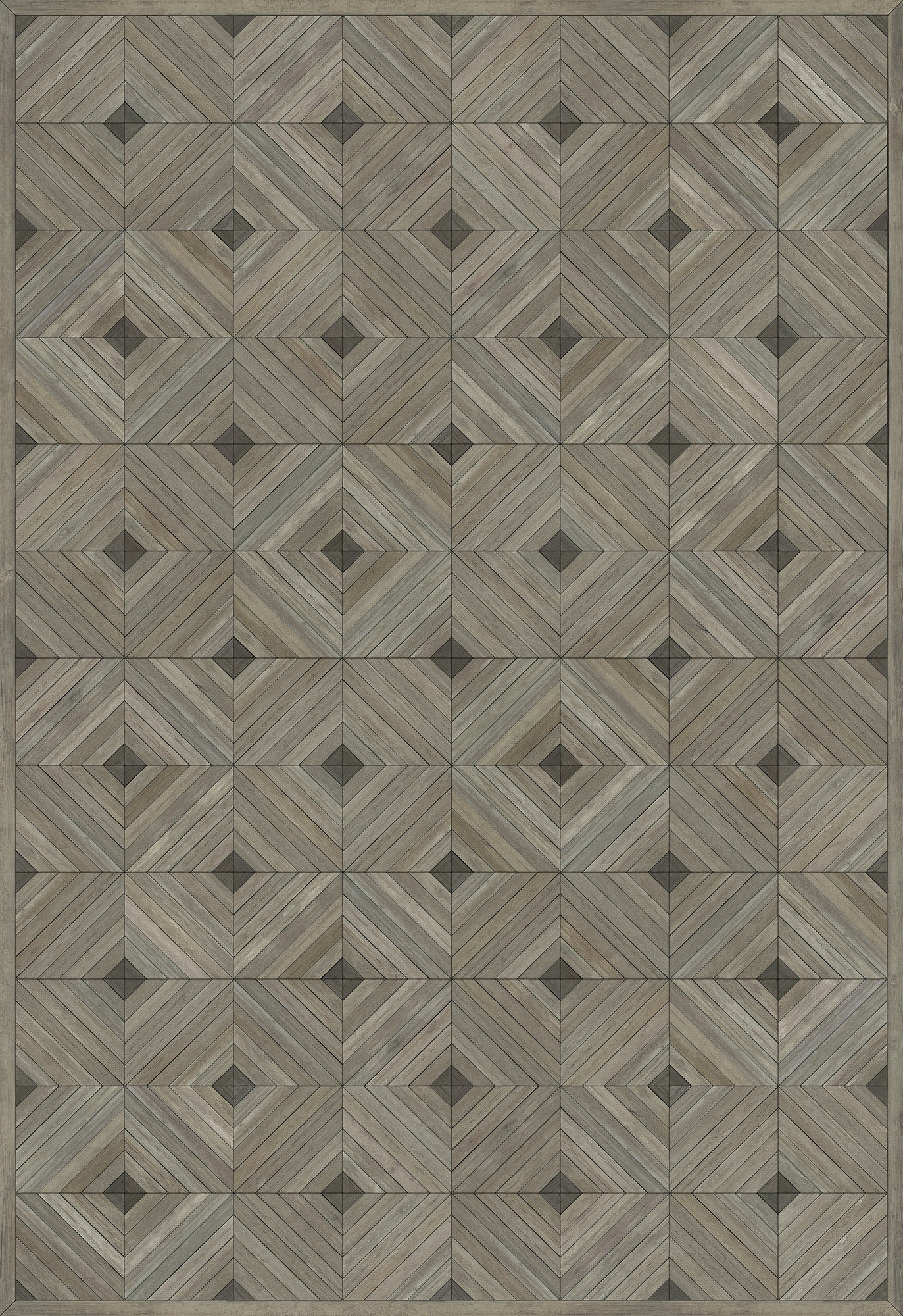Artisanry - School of Thought - Bright Idea 70x102 Vintage Vinyl Floorcloth