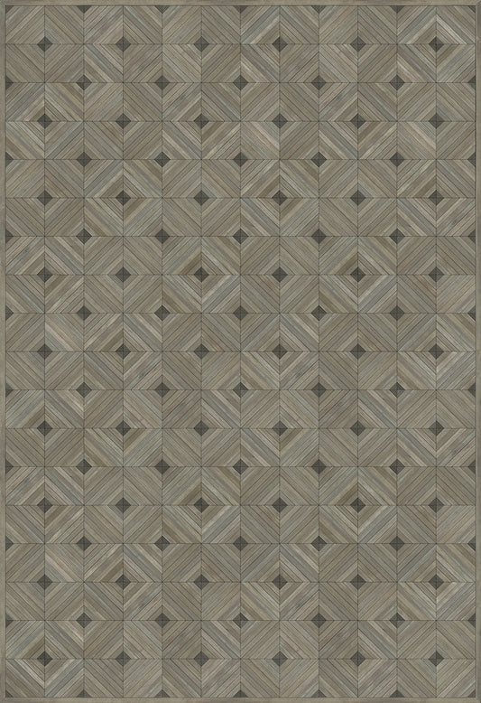 Artisanry - School of Thought - Bright Idea 96x140 Vintage Vinyl Floorcloth