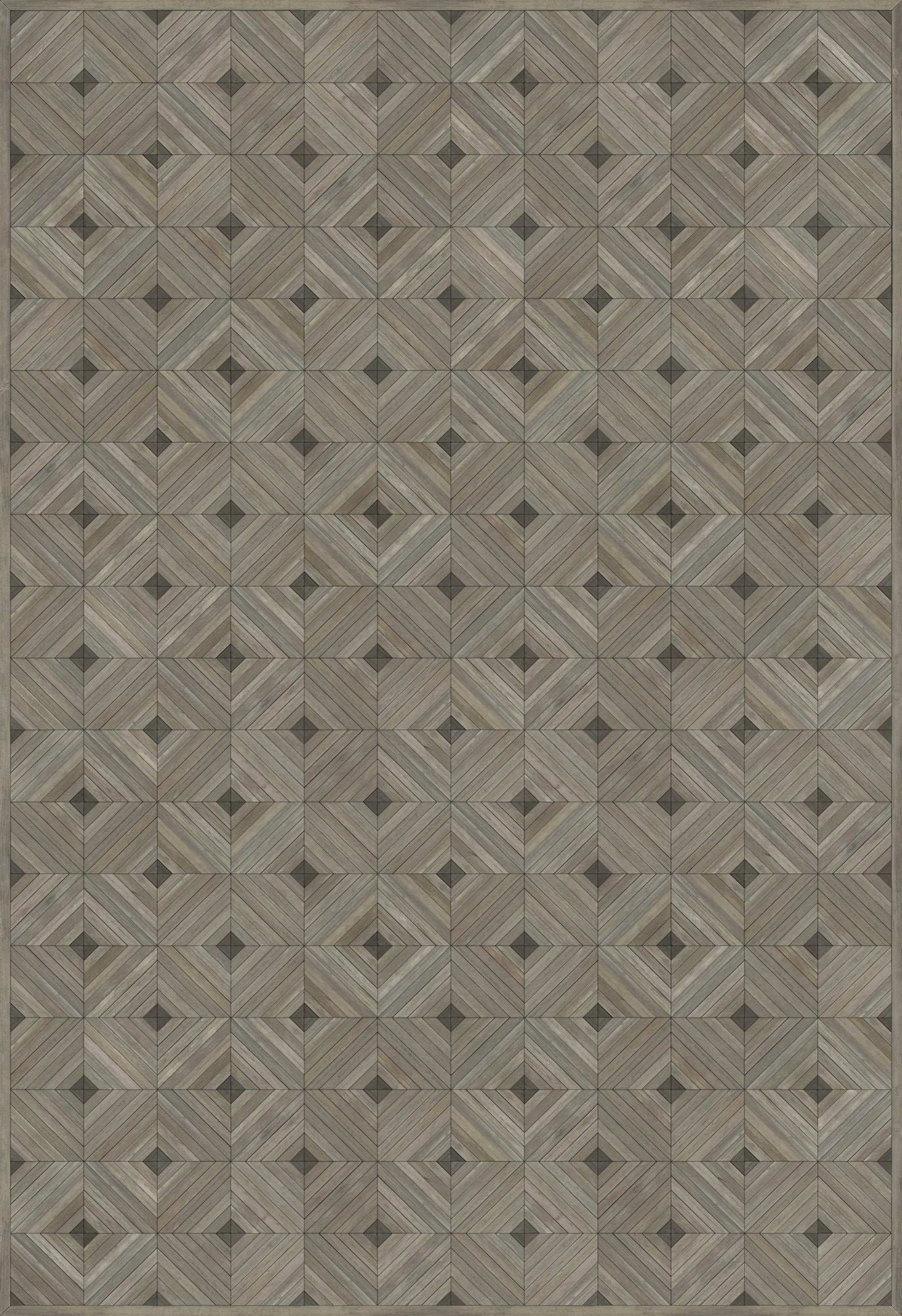 Artisanry - School of Thought - Bright Idea 120x175 Vintage Vinyl Floorcloth