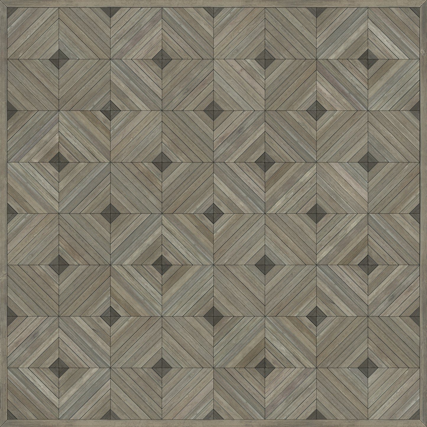 Artisanry - School of Thought - Bright Idea 72x72 Vintage Vinyl Floorcloth