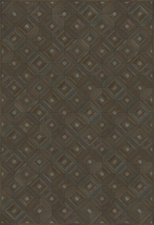 Artisanry - School of Thought - Close your eyes and think 120x175 Floorcloth