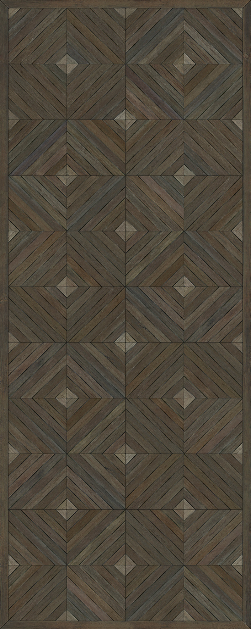 Artisanry - School of Thought - Close your eyes and think 36x90 Vinyl Floorcloth