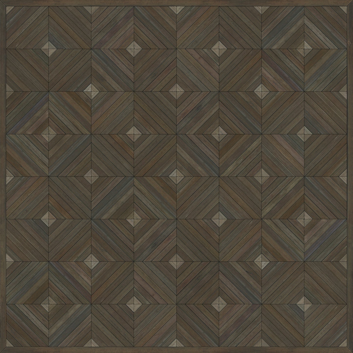 Artisanry - School of Thought - Close your eyes and think 60x60 Vinyl Floorcloth