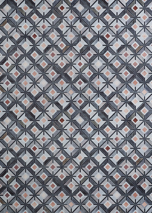 Couristan Prairie Lapland Hickory-Neautrals Rug 5'3" x 7'6"