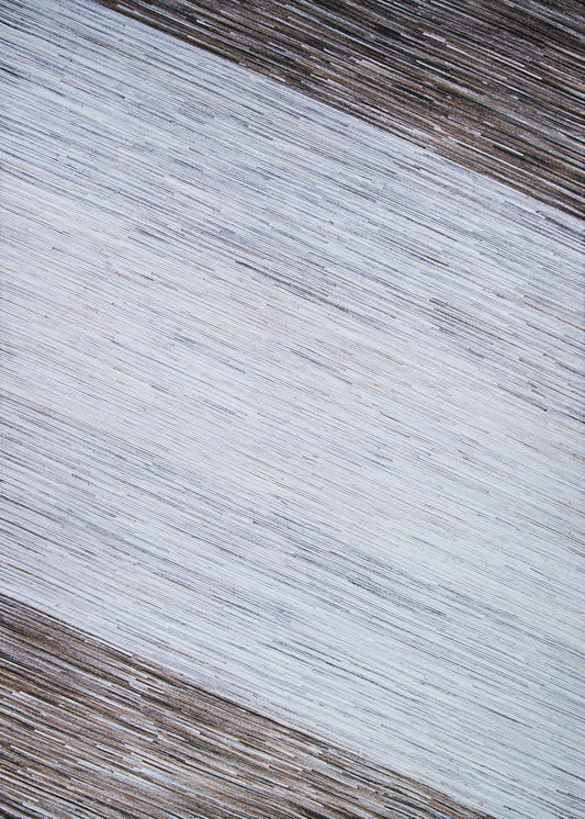 Couristan Prairie Windswept Bark-Grey Rug 3'9" x 5'5"